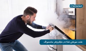 علت سوختن غذا در مایکروفر سامسونگ